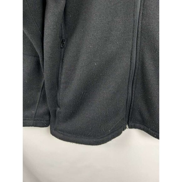 The North Face Jacket Men's Size XL Black Fleece Full Zip With Pockets - Picture 12 of 12